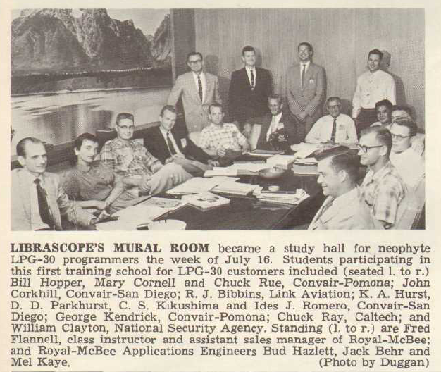 Mel Kaye, with his team at LibreScope